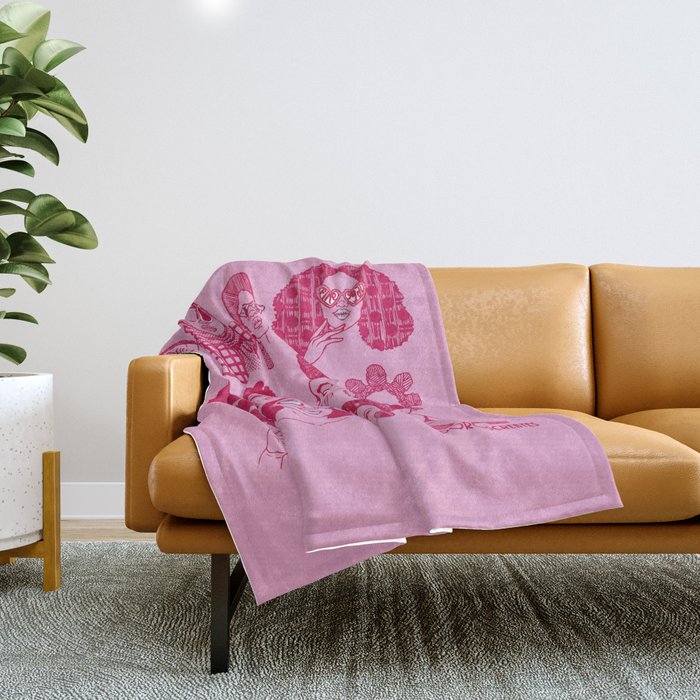 Babes of Summer Throw Blanket Gallery Image 1