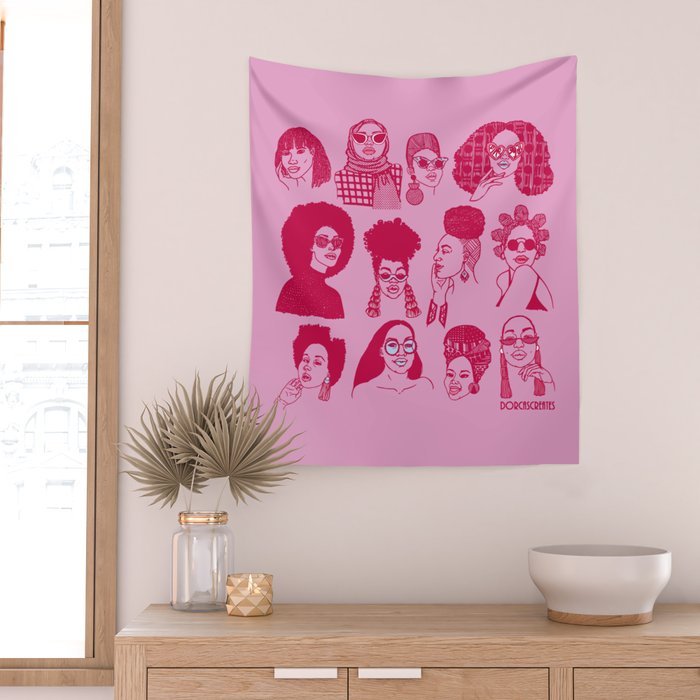 Babes of Summer Wall Tapestry Gallery Image 2