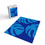 night monstera blue summer plant leaves Jigsaw Puzzle Gallery Image 2