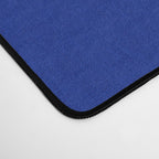 night monstera blue summer plant leaves Desk Mat Gallery Image 4