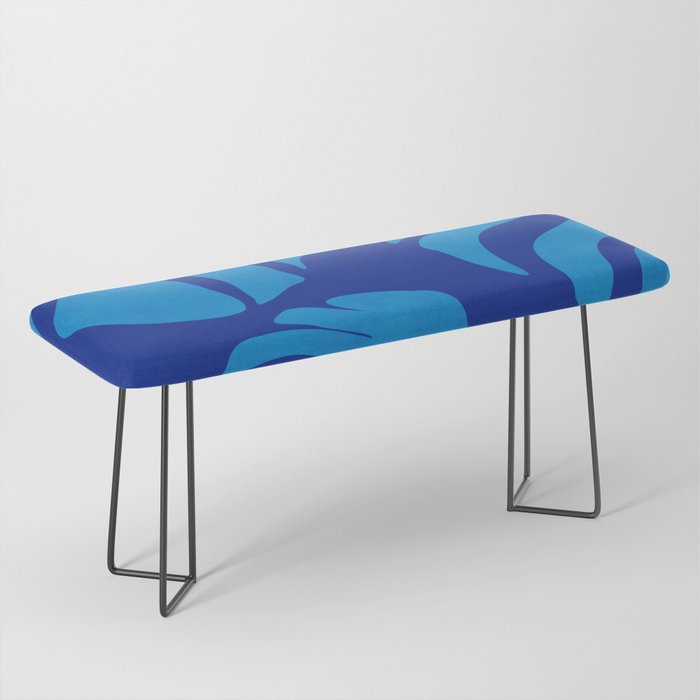 night monstera blue summer plant leaves Bench Gallery Image 1
