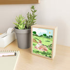 Picnic with Pup Mini Art Print Gallery Image 2