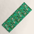 Sloths in the Emerald Jungle Pattern Yoga Mat Gallery Image 1