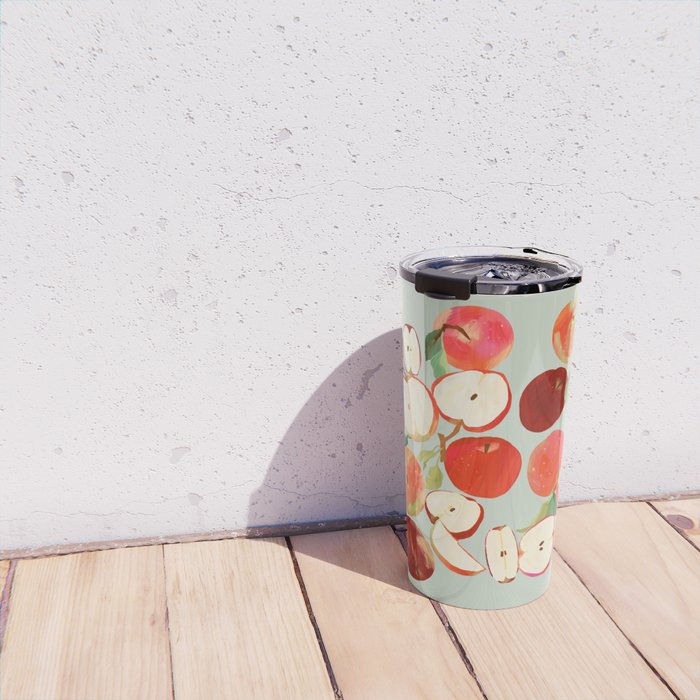 Fresh Apples Travel Mug Gallery Image 4