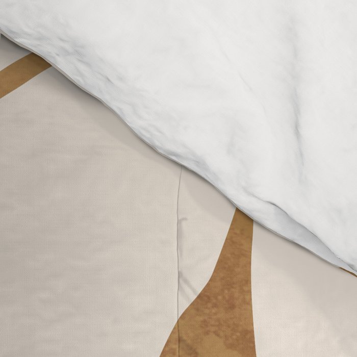 Minimal Abstract Art Vase Flower 3a Comforter Gallery Image 4