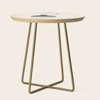 Minimal Abstract Art Vase Flower 3a Side Table Gallery Image 1