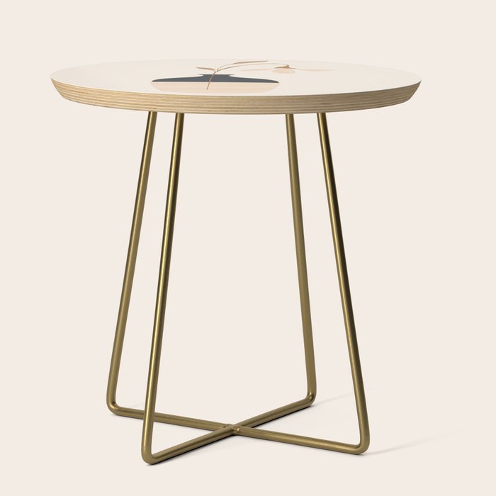 Minimal Abstract Art Vase Flower 3a Side Table Gallery Image 1