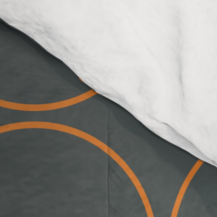 catch II anthracite and ocher Comforter Gallery Image 4