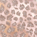 Rosegold Blush Leopard Glitter   Coffee Mug Gallery Image 2