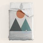 Cat Landscape 9 Duvet Cover Gallery Image 6