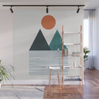 Cat Landscape 9 Wall Mural Gallery Image 1