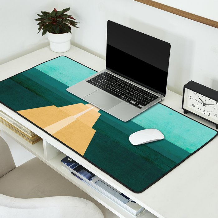 The Road Less Traveled Desk Mat Gallery Image 2