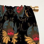 Vintage Royal Window Curtain Gallery Image 2