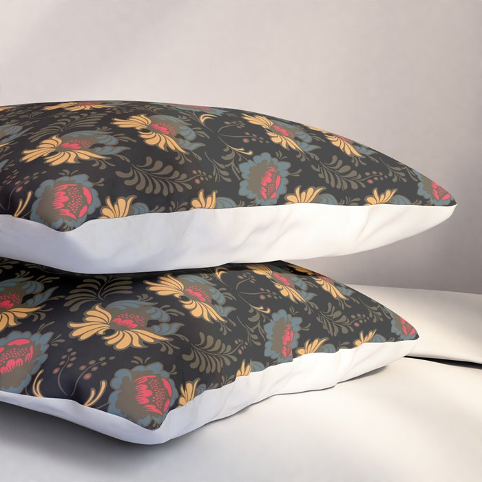 Vintage Royal Pillow Sham Gallery Image 3