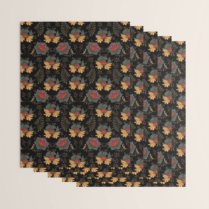 Vintage Royal Wrapping Paper Gallery Image 3