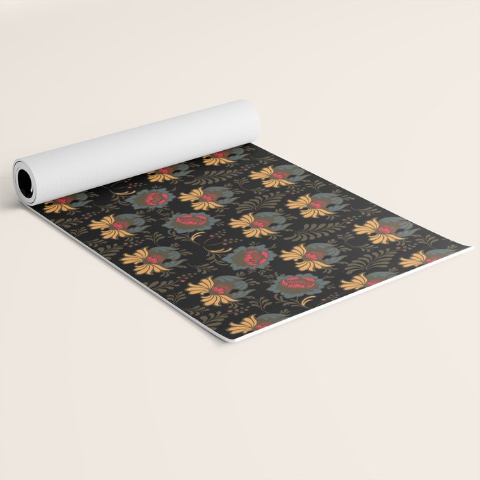 Vintage Royal Yoga Mat Gallery Image 2