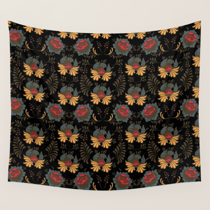 Vintage Royal Wall Tapestry Gallery Image 4