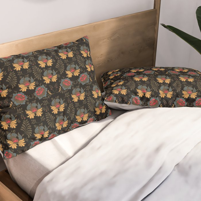 Vintage Royal Pillow Sham Gallery Image 2