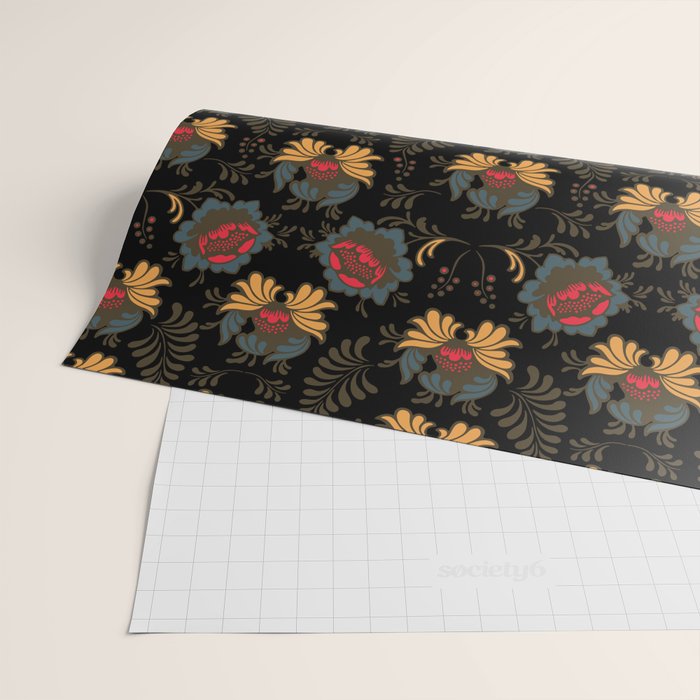 Vintage Royal Wrapping Paper Gallery Image 2