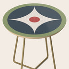 Modern Geometric Starburst Side Table Gallery Image 2
