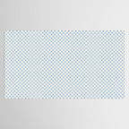 Check II - Baby Blue â Checkerboard Print Tablecloth Gallery Image 2