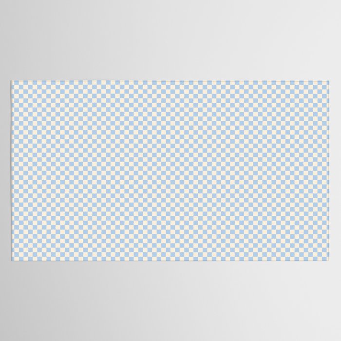 Check II - Baby Blue â Checkerboard Print Tablecloth Gallery Image 2