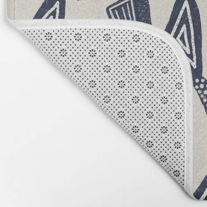 Le Sardine Retro Inspired Art Print Bath Mat Gallery Image 2