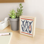 Le Sardine Retro Inspired Art Print Mini Art Print Gallery Image 2