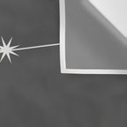 Aquarius Zodiac Star Constellation Line Art Grey Wall Tapestry Gallery Image 3
