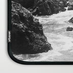 Bodega Bay in Black-and-White Laptop Sleeve Gallery Image 3