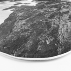 Bodega Bay in Black-and-White Bath Mat Gallery Image 3