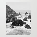 Bodega Bay in Black-and-White Poster Gallery Image 4