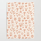 Playful Flower Doodles Poster Gallery Image 4