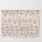 Playful Flower Doodles Wall Hanging Gallery Image 1