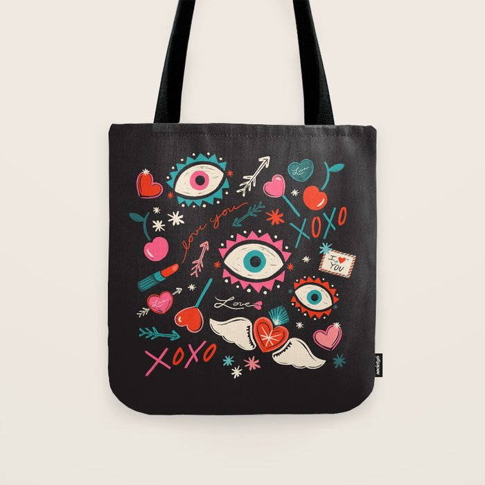Love Pop Icons Tote Bag Gallery Image 1