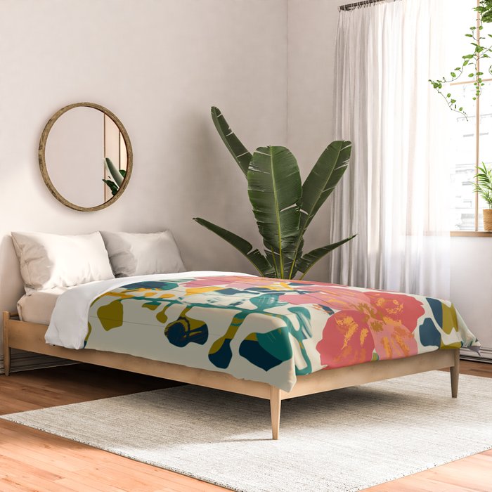 colorful orchid Comforter Gallery Image 2