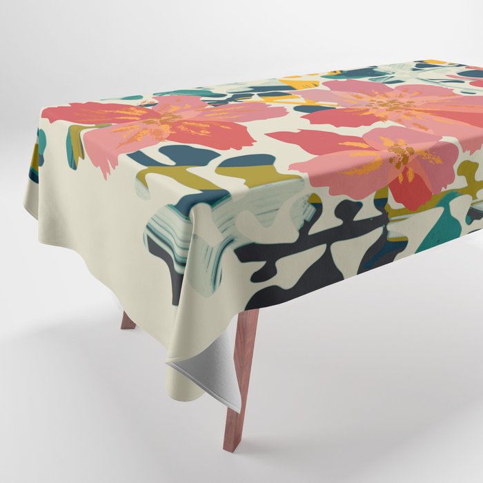 colorful orchid Tablecloth Gallery Image 1