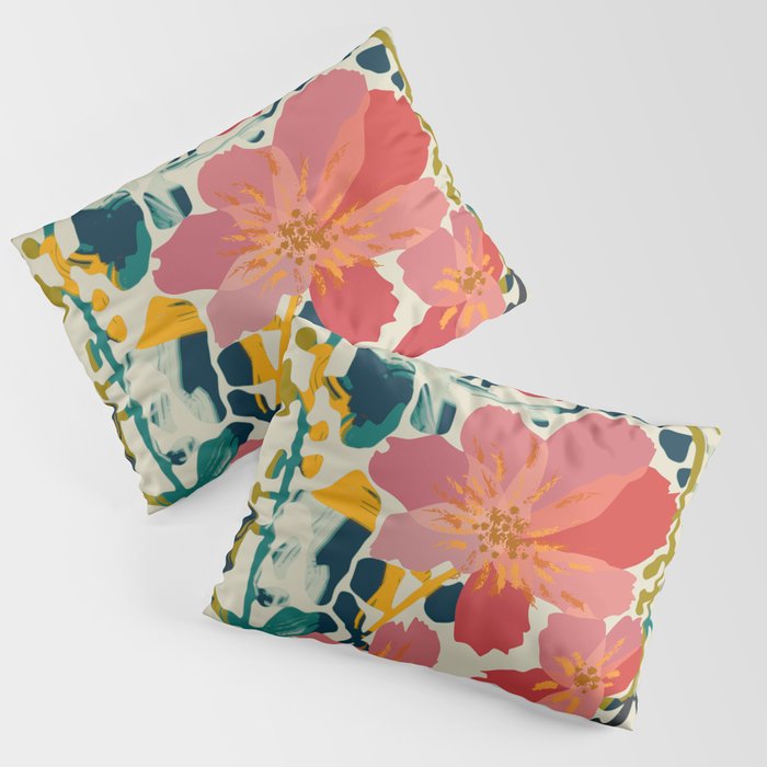 colorful orchid Pillow Sham Gallery Image 3