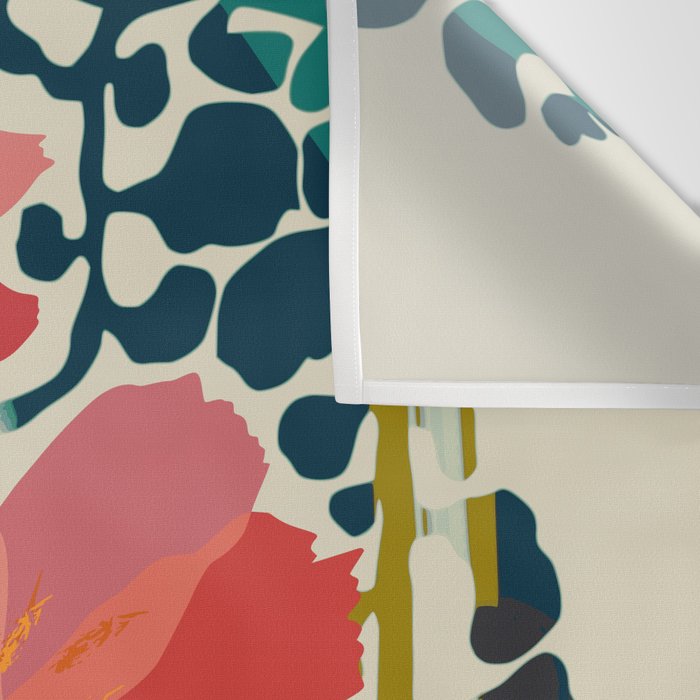 colorful orchid Wall Tapestry Gallery Image 3
