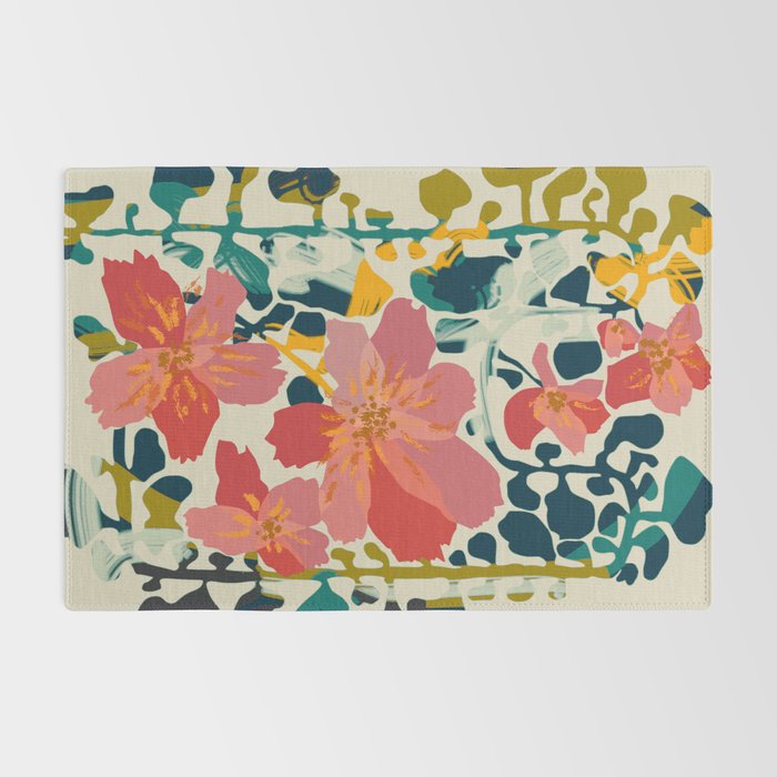 colorful orchid Rug Gallery Image 2
