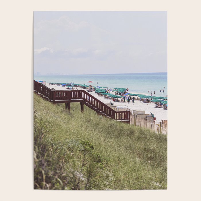 Rosemary Beach Florida Beach Umbrellas x 30A Photography Poster Gallery Image 4