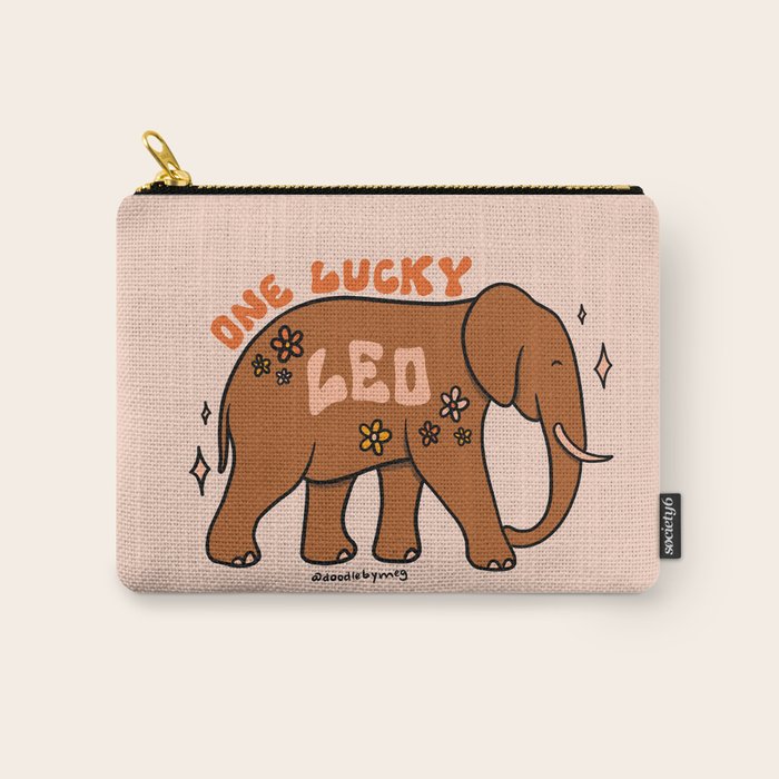 One Lucky Leo Carry All Pouch Gallery Image 1