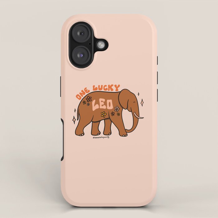 One Lucky Leo iPhone Case Gallery Image 1