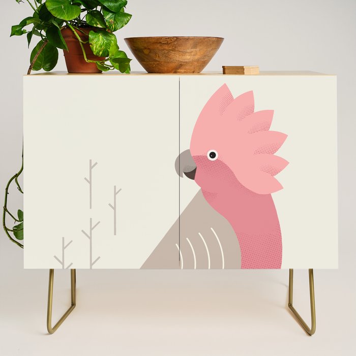 Galah, Bird of Australia Credenza Gallery Image 1