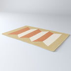 Geometric Vase - Orange Gold  Rug Gallery Image 3