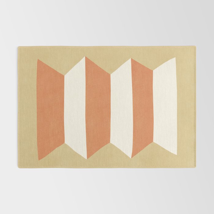Geometric Vase - Orange Gold  Rug Gallery Image 2