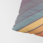 Classic 70s Style Retro Stripes - Dalana Pillow Sham Gallery Image 4