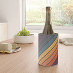 Classic 70s Style Retro Stripes - Dalana Wine Chiller Gallery Image 4