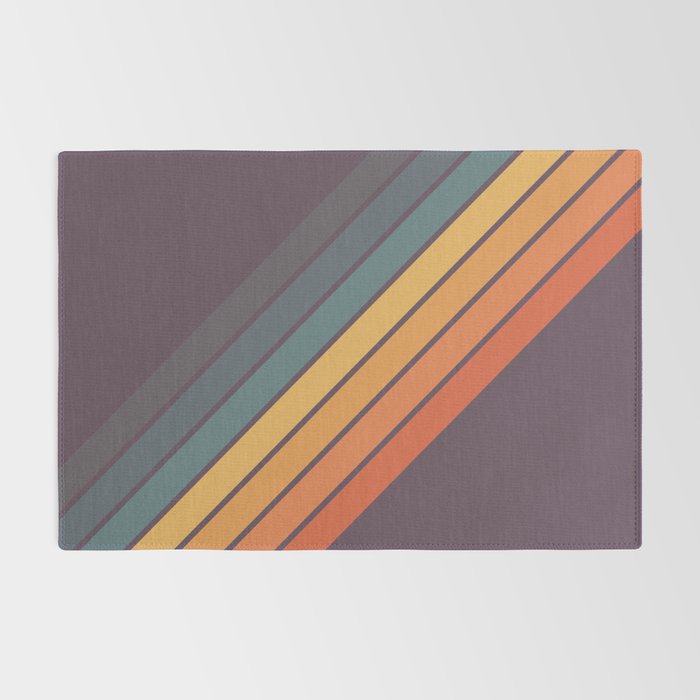 Classic 70s Style Retro Stripes - Dalana Rug Gallery Image 2