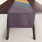 Classic 70s Style Retro Stripes - Dalana Table Runner Gallery Image 1